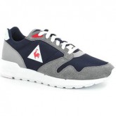 Le Coq Sportif Omega X Mesh / Gris Bleu Marine - Chaussures De Running Homme Soldes Paris